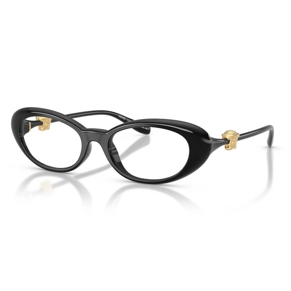 NEW VERSACE EYEGLASSES BLACK WOMEN EYEWEAR VE3381U GB1 VERSACE